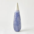 GLOBAL VIEWS FURROW TAPER VASE - Decorative Accents