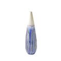 GLOBAL VIEWS FURROW TAPER VASE - Decorative Accents