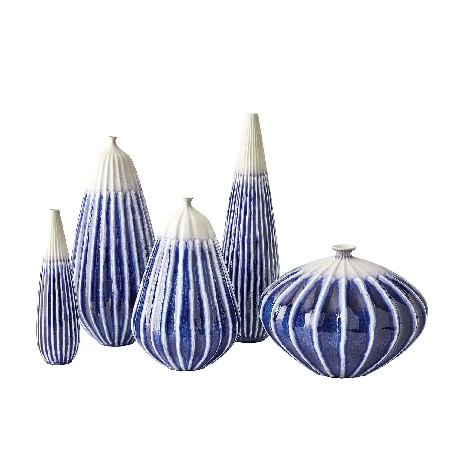 GLOBAL VIEWS FURROW VASE - Decorative Accents