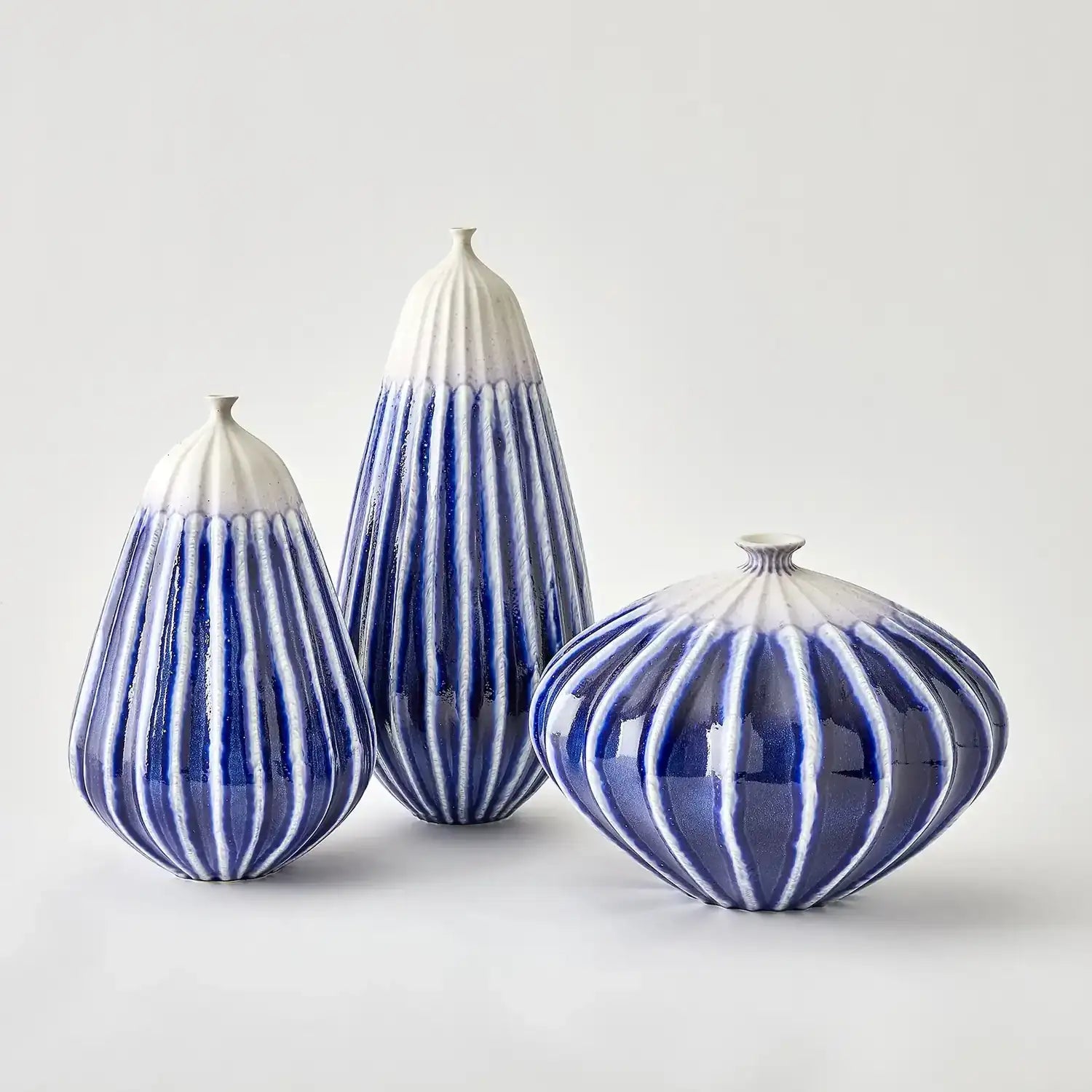 GLOBAL VIEWS FURROW VASE - Decorative Accents