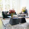 GLOBAL VIEWS STRIPED ORGANIC POT - Decorative Accents