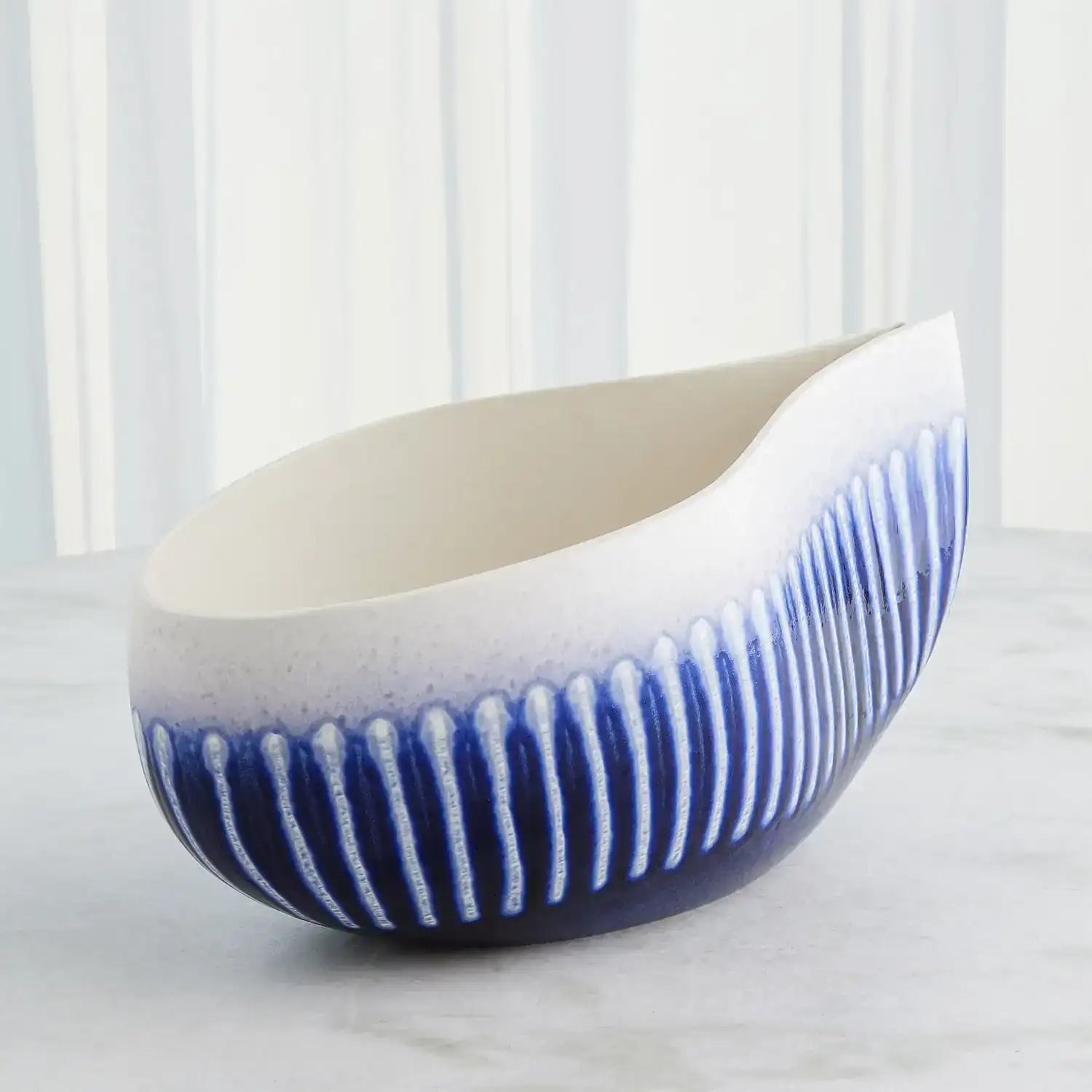 GLOBAL VIEWS GIANT TEARDROP BOWL - Decorative Accents