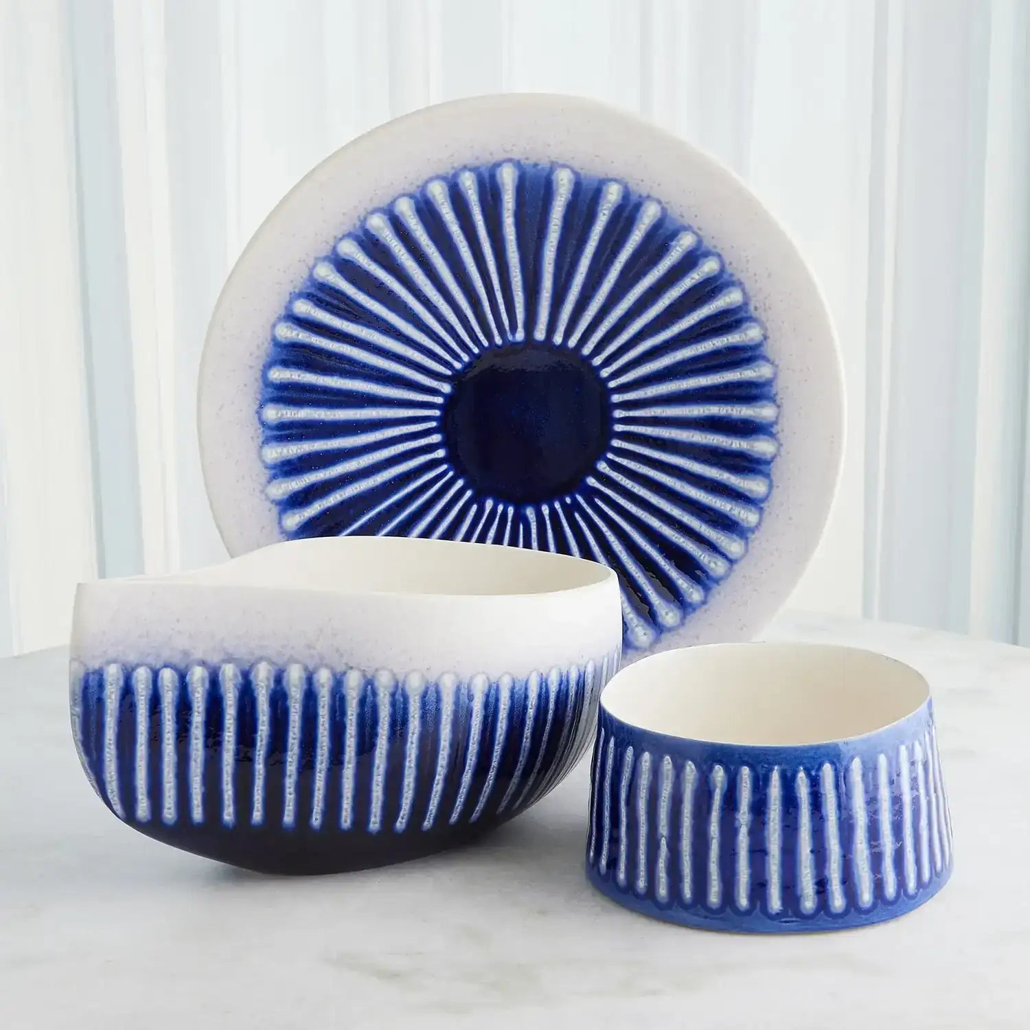 GLOBAL VIEWS GIANT TEARDROP BOWL - Decorative Accents