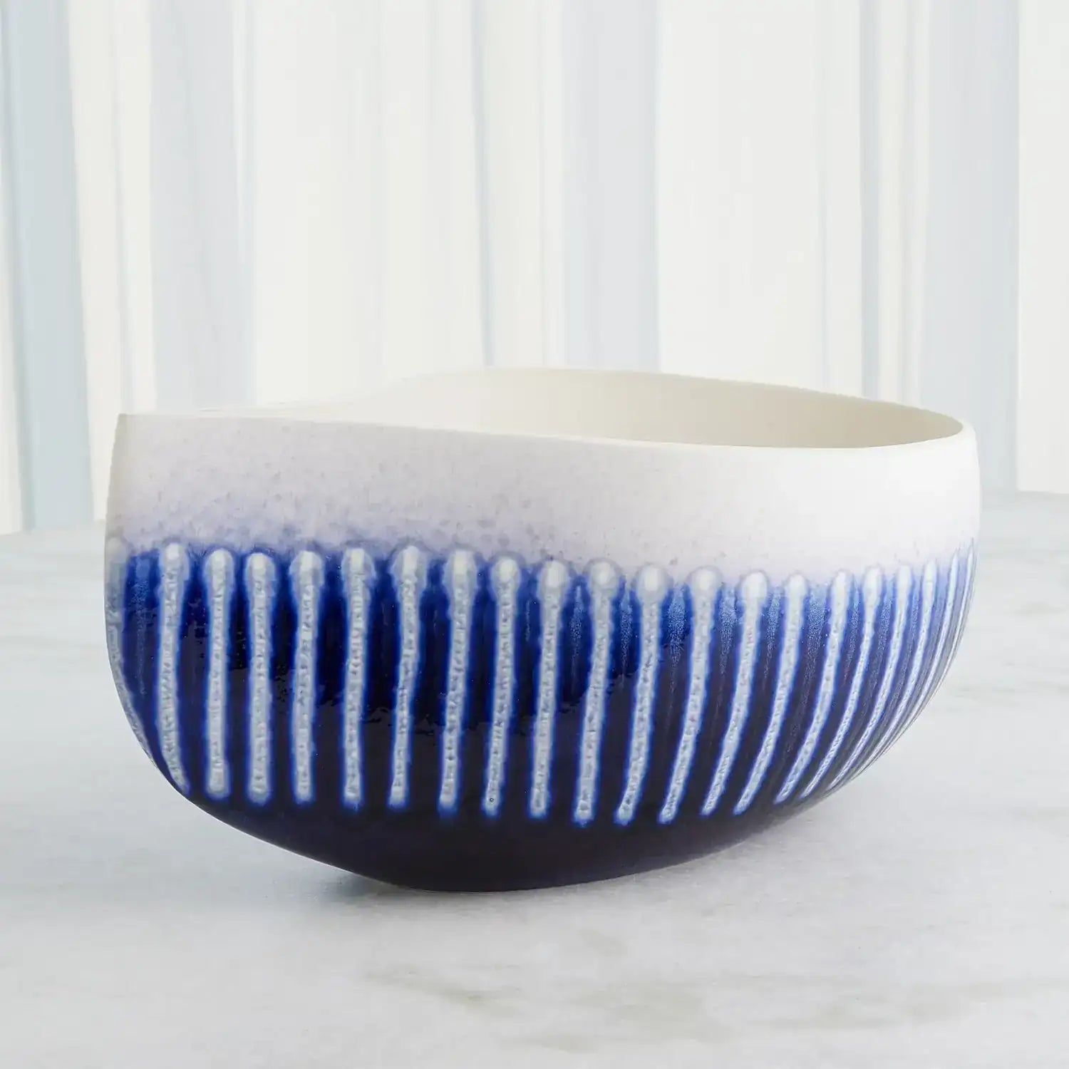 GLOBAL VIEWS GIANT TEARDROP BOWL - Decorative Accents