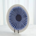 GLOBAL VIEWS STRIPED CHARGER - Decorative Accents
