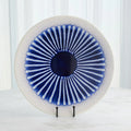 GLOBAL VIEWS STRIPED CHARGER - Decorative Accents