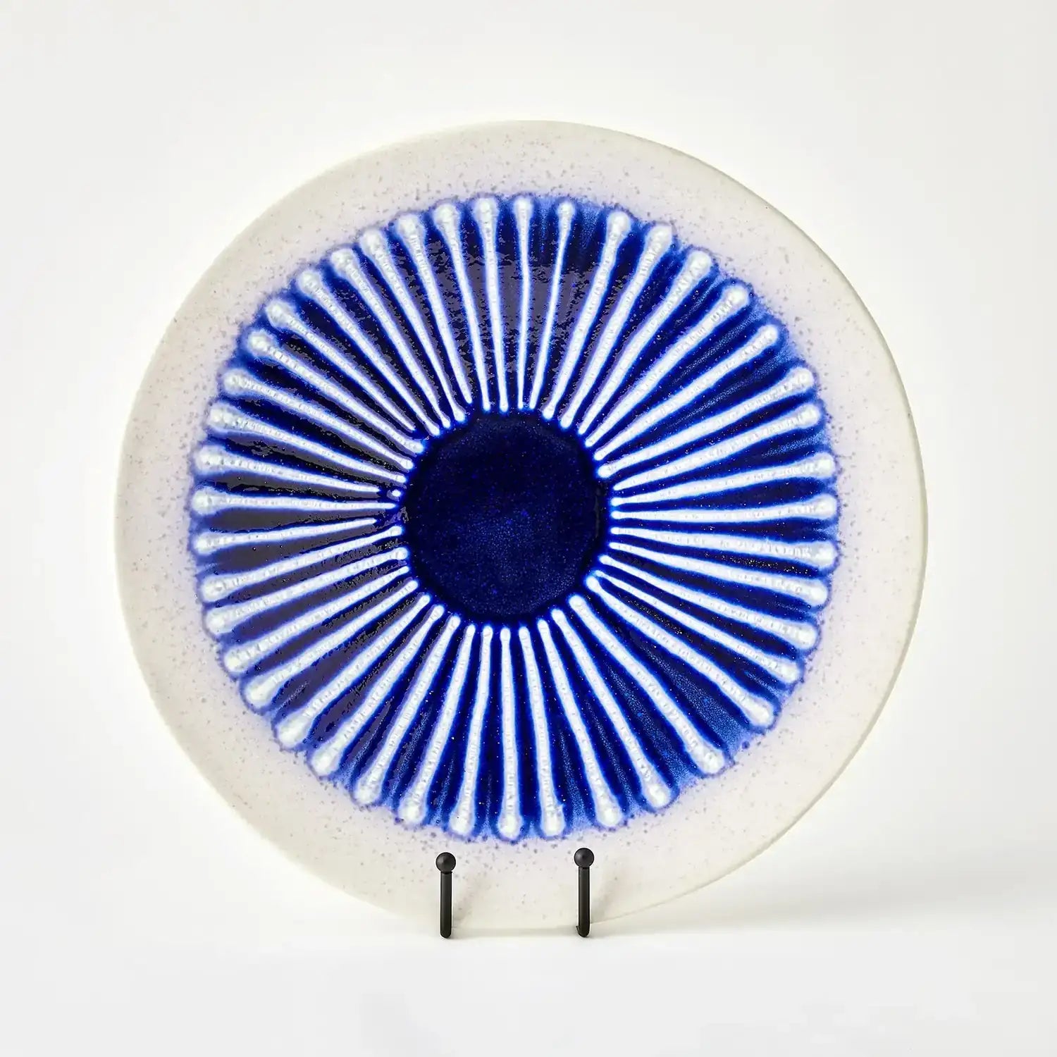 GLOBAL VIEWS STRIPED CHARGER - Decorative Accents