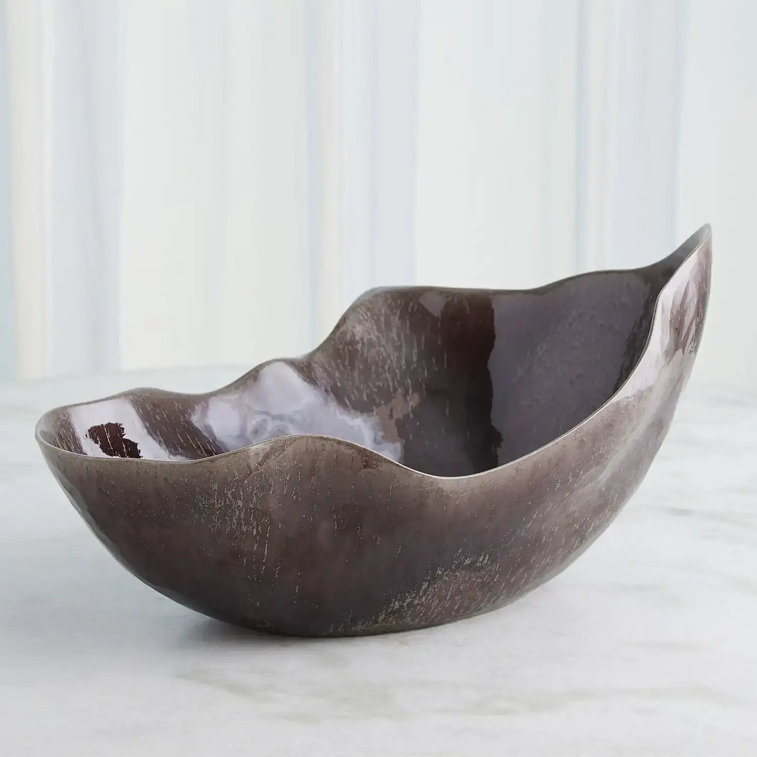 GLOBAL VIEWS HORN BOWL - Decorative Accents