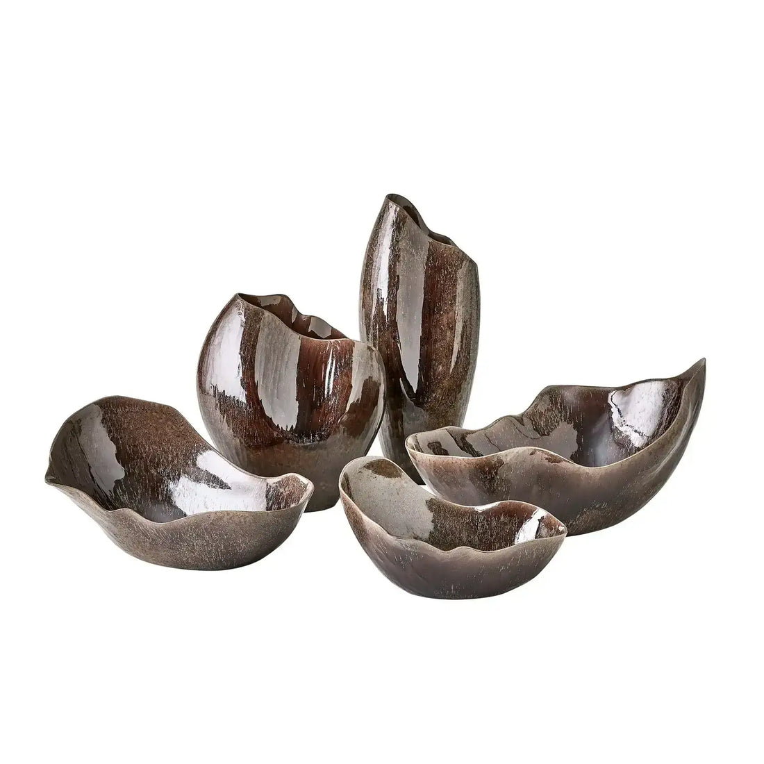 GLOBAL VIEWS HORN BOWL - Decorative Accents