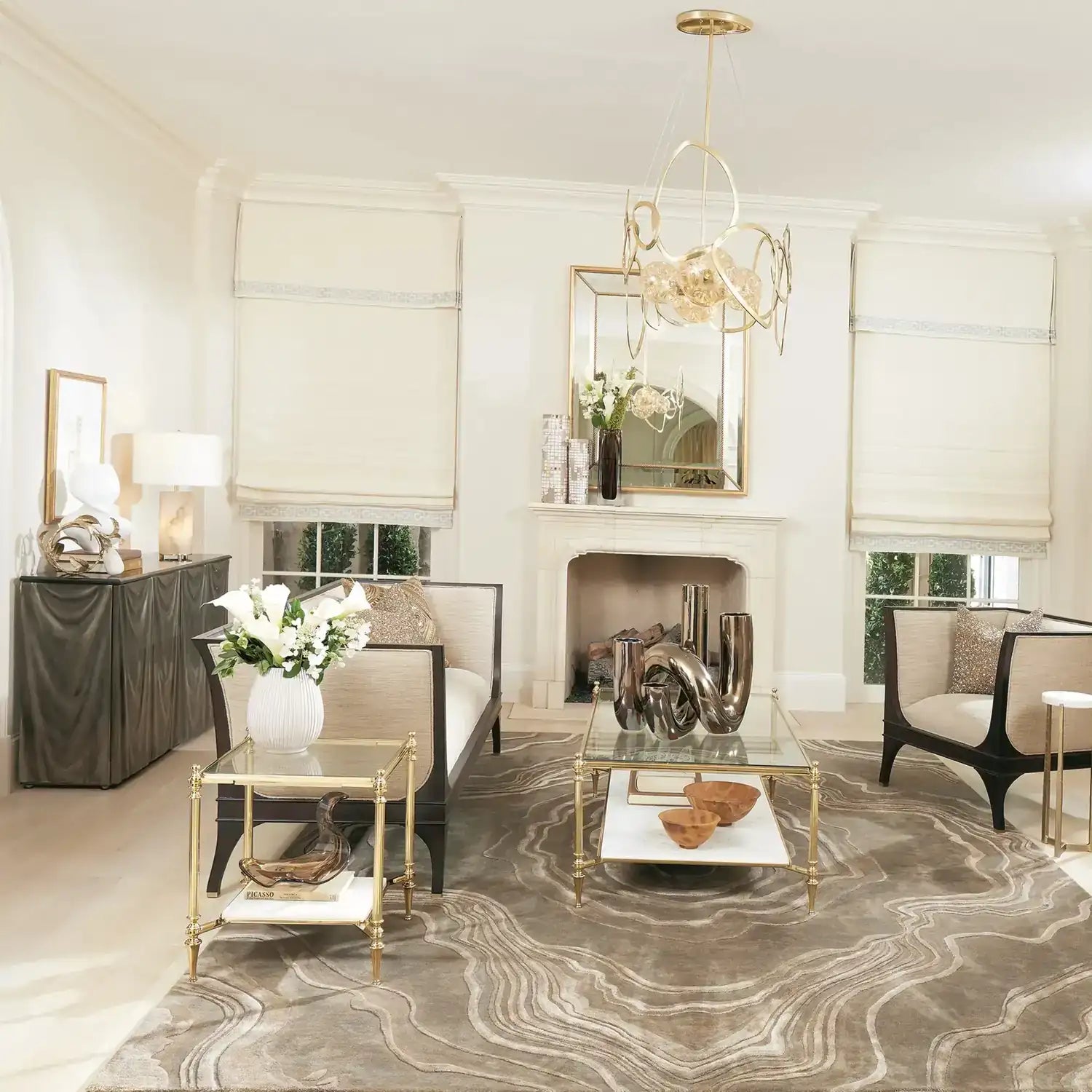 GLOBAL VIEWS CELLENTANI VASE SET - Decorative Accents