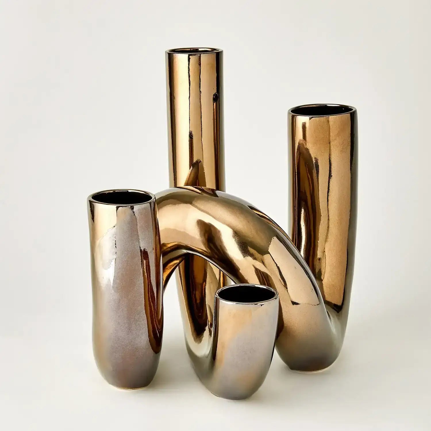 GLOBAL VIEWS CELLENTANI VASE SET - Decorative Accents