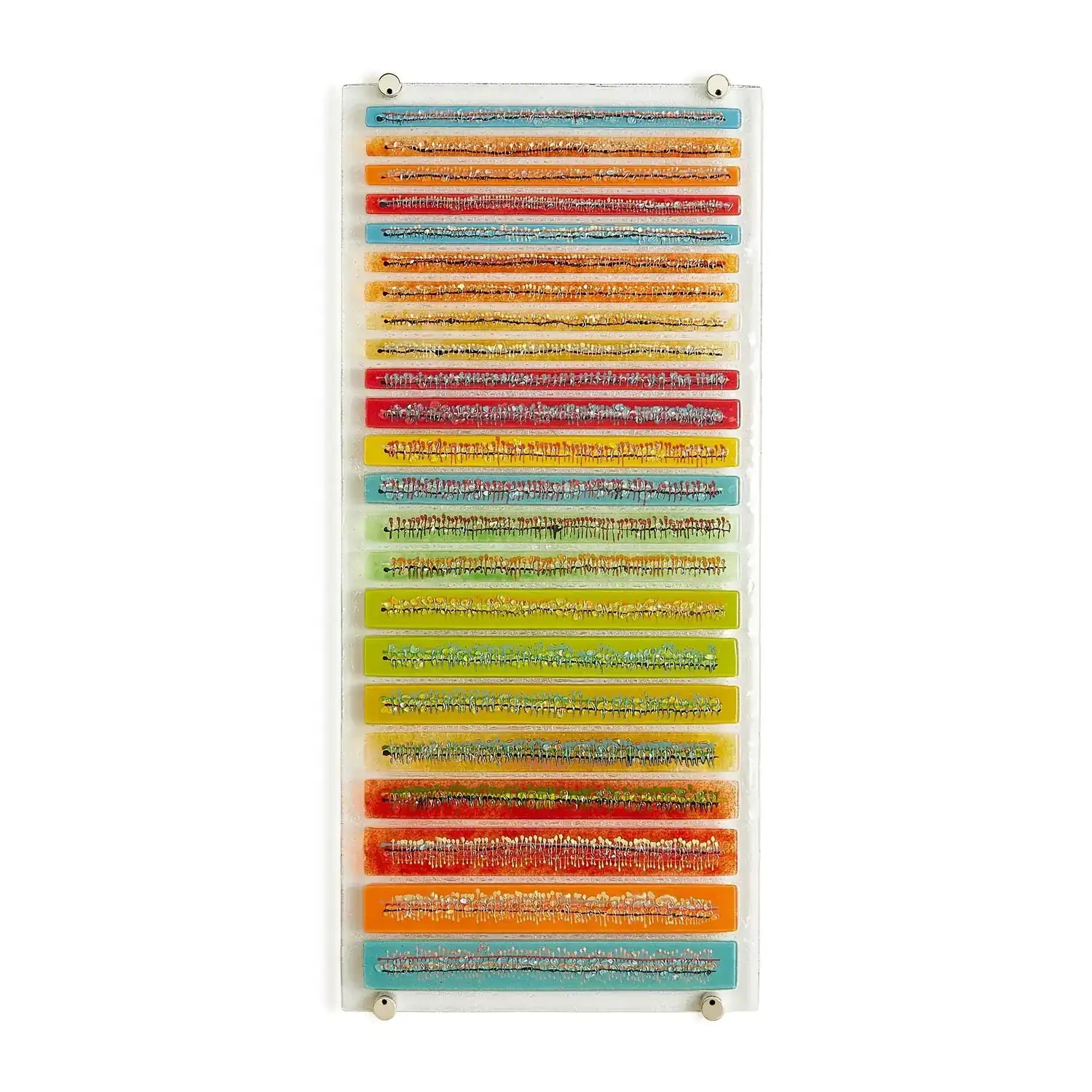 GLOBAL VIEWS STICKS FUSED GLASS WALL ART - Art