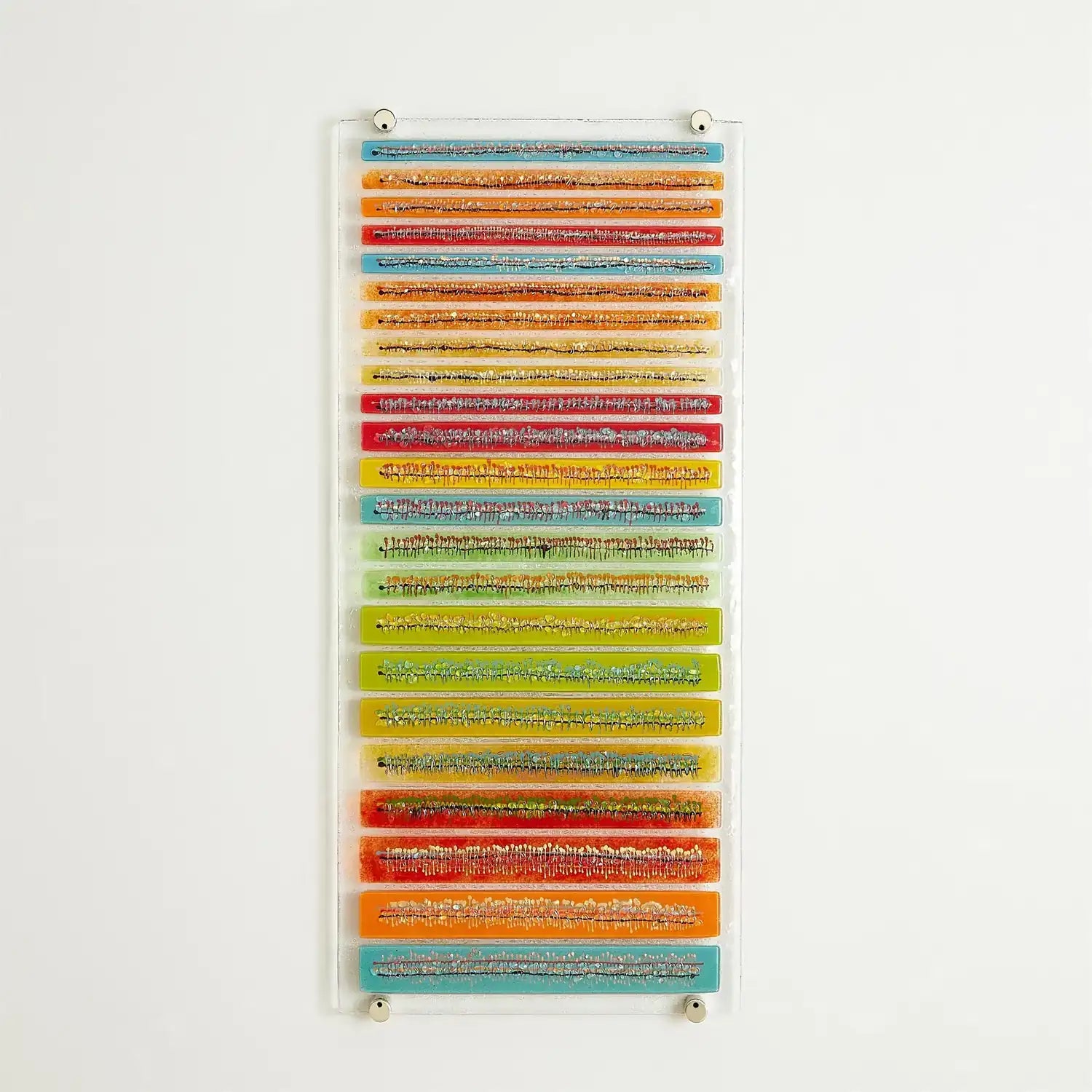 GLOBAL VIEWS STICKS FUSED GLASS WALL ART - Art