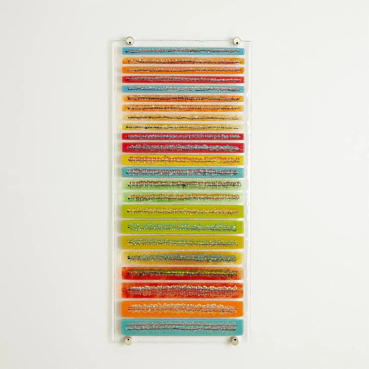 GLOBAL VIEWS STICKS FUSED GLASS WALL ART - Art