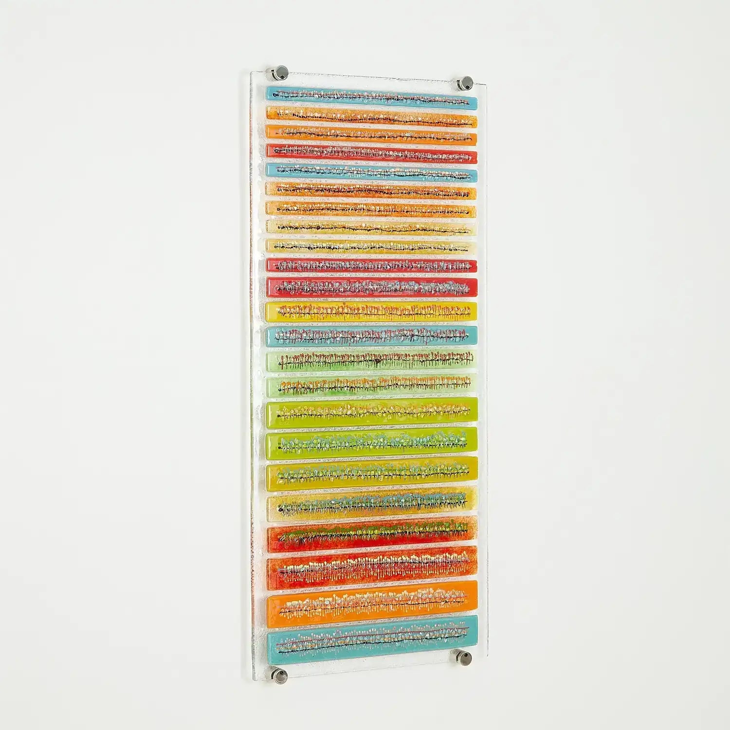 GLOBAL VIEWS STICKS FUSED GLASS WALL ART - Art