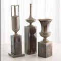 GLOBAL VIEWS PEDESTAL VASE - Decorative Accents