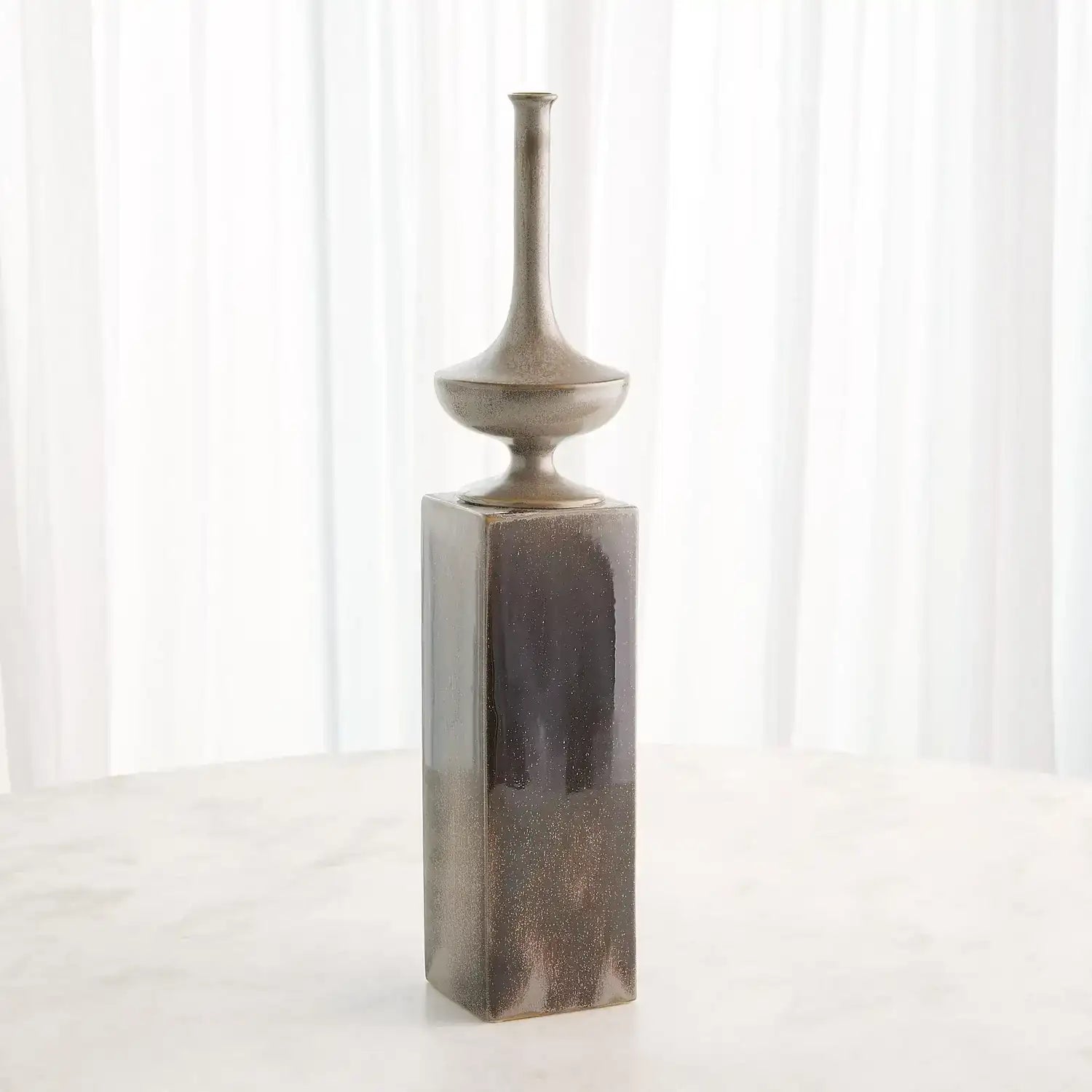 GLOBAL VIEWS PEDESTAL VASE - Decorative Accents