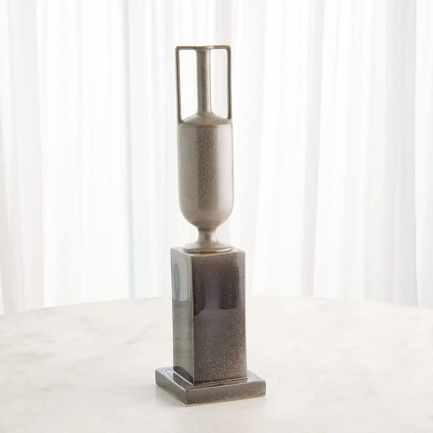 GLOBAL VIEWS PEDESTAL VASE - Decorative Accents
