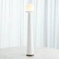 GLOBAL VIEWS, ALABASTER BULB TOWER LAMP, TABLE LAMPS