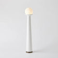 GLOBAL VIEWS, ALABASTER BULB TOWER LAMP, TABLE LAMPS