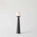 GLOBAL VIEWS, ALABASTER BULB TOWER LAMP, TABLE LAMPS