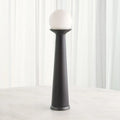 GLOBAL VIEWS, ALABASTER BULB TOWER LAMP, TABLE LAMPS