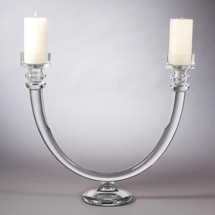 GLOBAL VIEWS TWO LITE GLASS TUBE C/ABRA | 1523 - DO NOT SHOW ON WEBSITE
