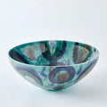 GLOBAL VIEWS BLUE SPOTS BOWL - Decorative Accents