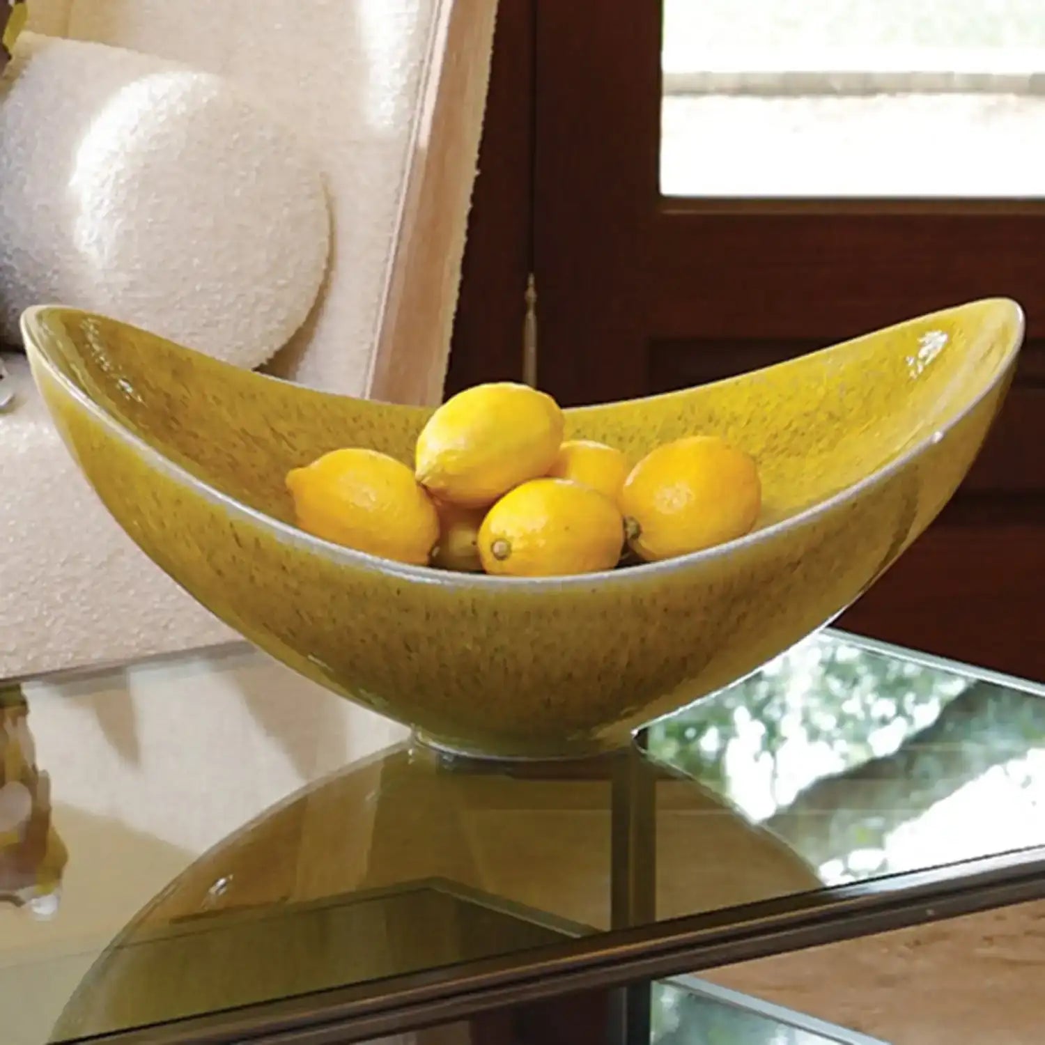 GLOBAL VIEWS SWOOP BOWL - Decorative Accents