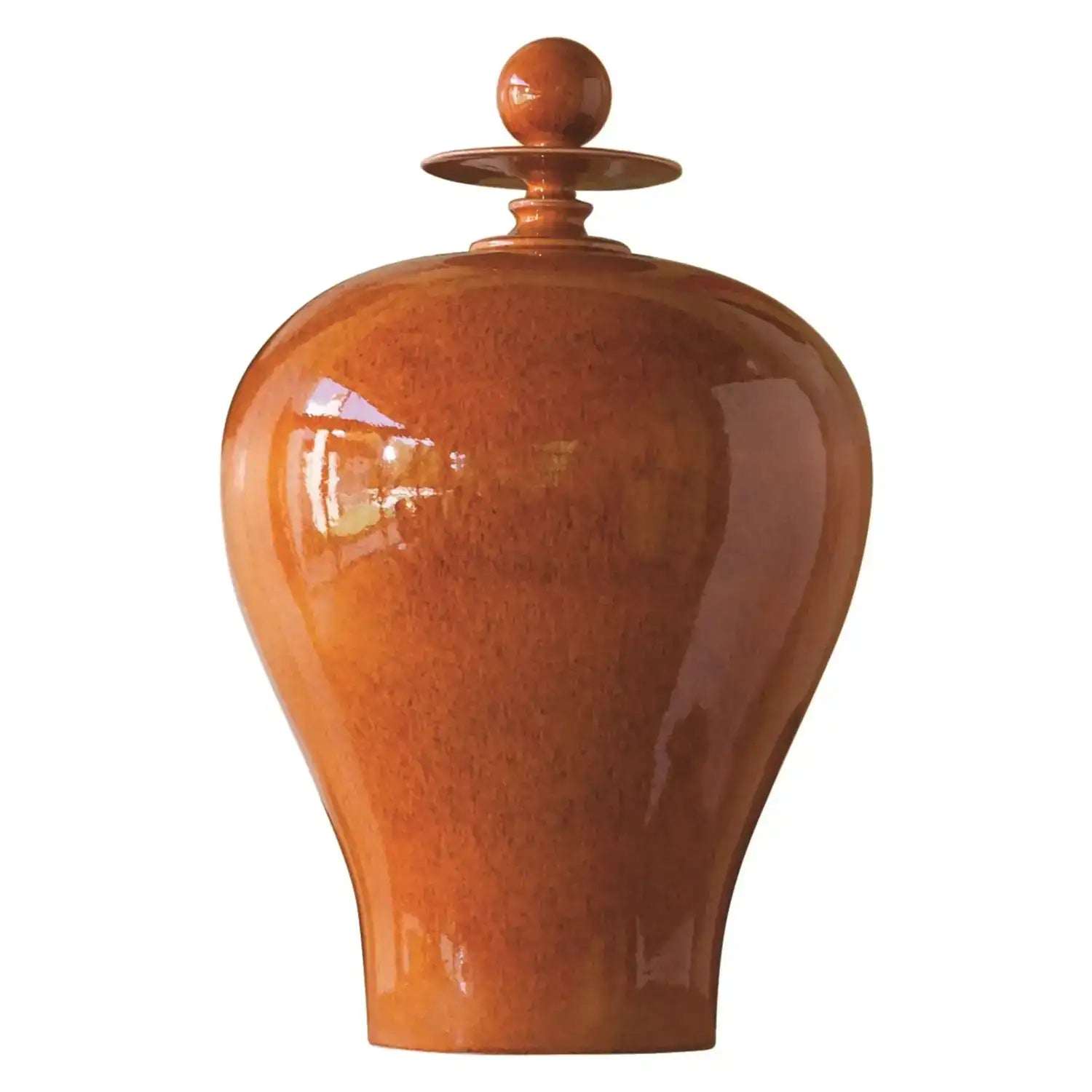 GLOBAL VIEWS HAPPY TEMPLE JAR - Decorative Accents