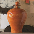 GLOBAL VIEWS HAPPY TEMPLE JAR - Decorative Accents