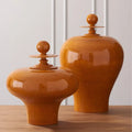 GLOBAL VIEWS HAPPY TEMPLE JAR - Decorative Accents