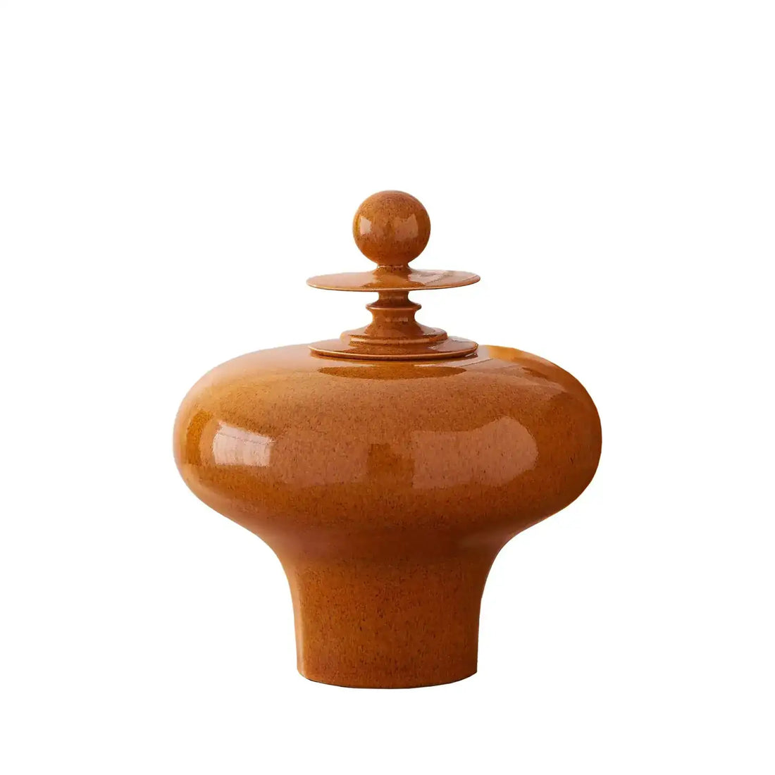 GLOBAL VIEWS HAPPY TEMPLE JAR - Decorative Accents