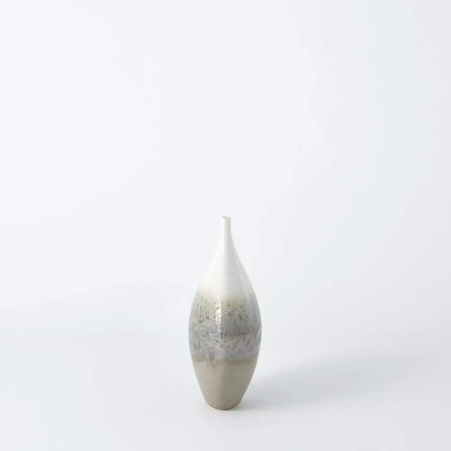 GLOBAL VIEWS CREAM RISES VASE - Decorative Accents