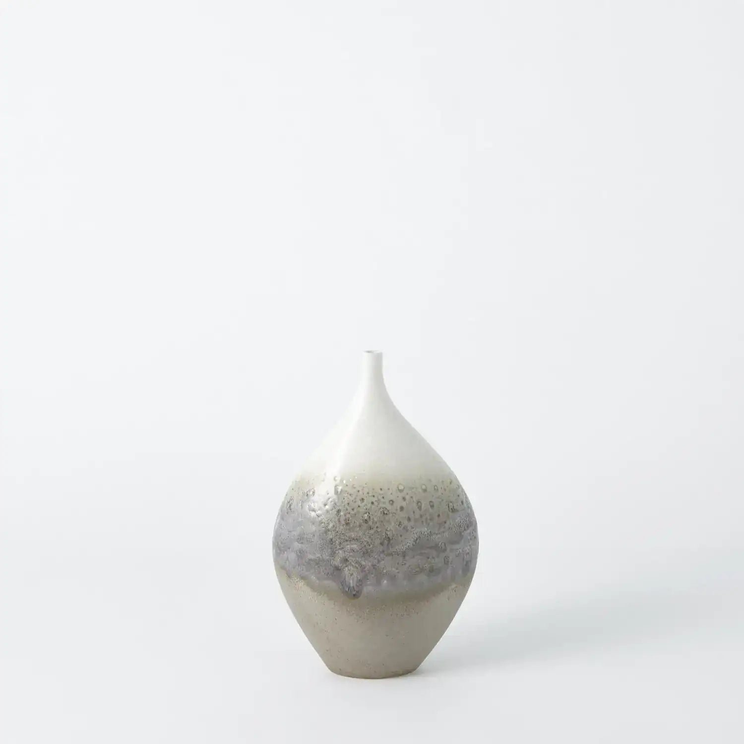 GLOBAL VIEWS CREAM RISES VASE - Decorative Accents