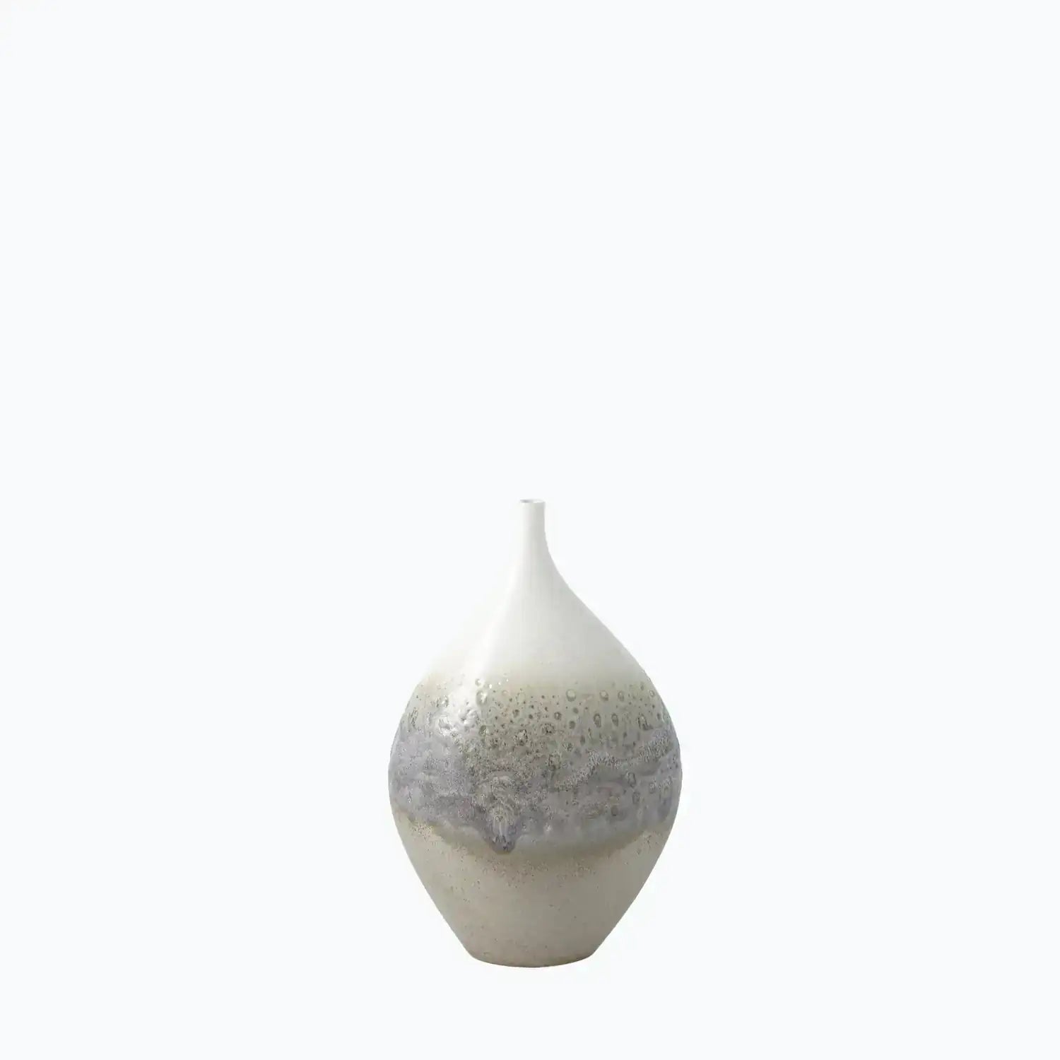 GLOBAL VIEWS CREAM RISES VASE - Decorative Accents