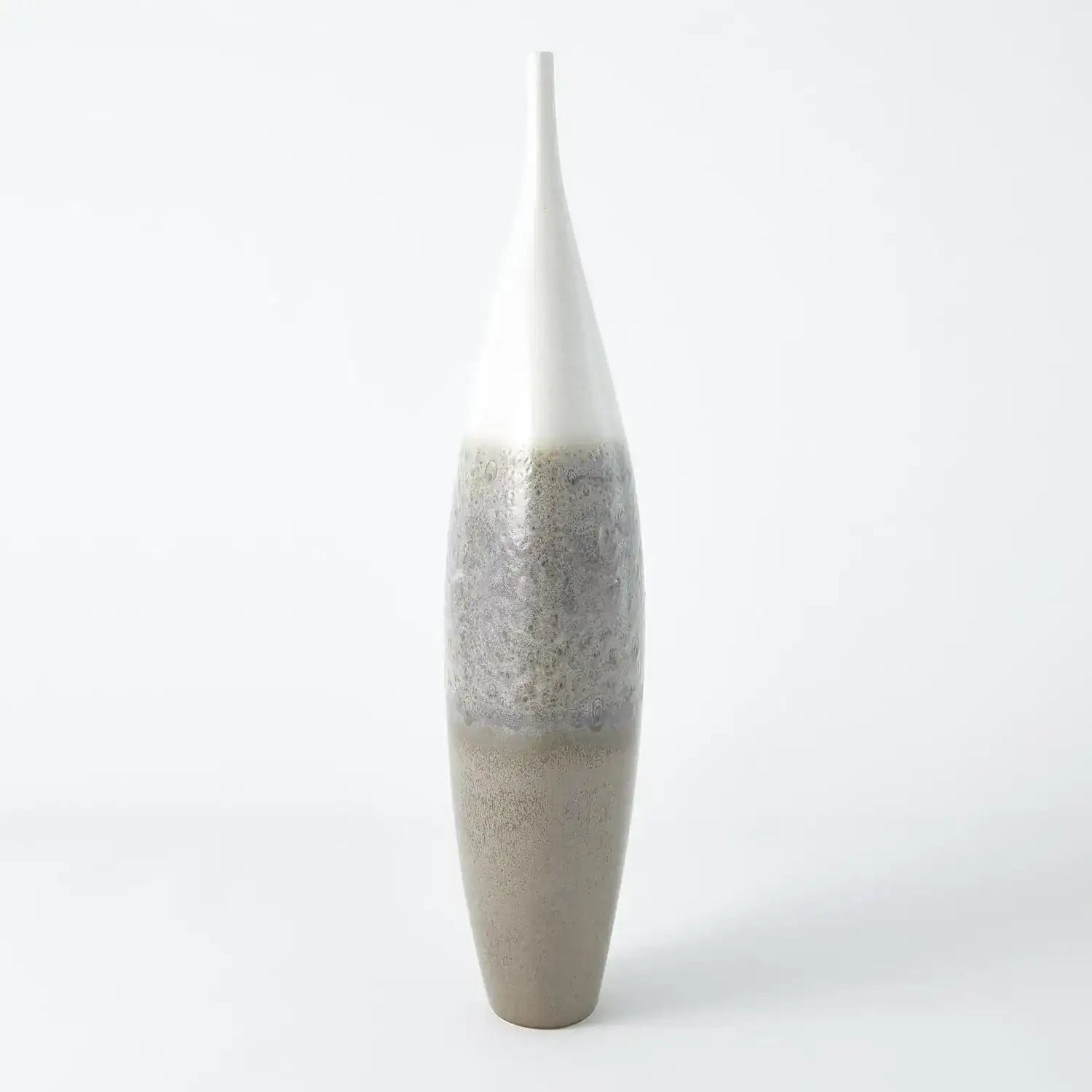 GLOBAL VIEWS CREAM RISES VASE - Decorative Accents