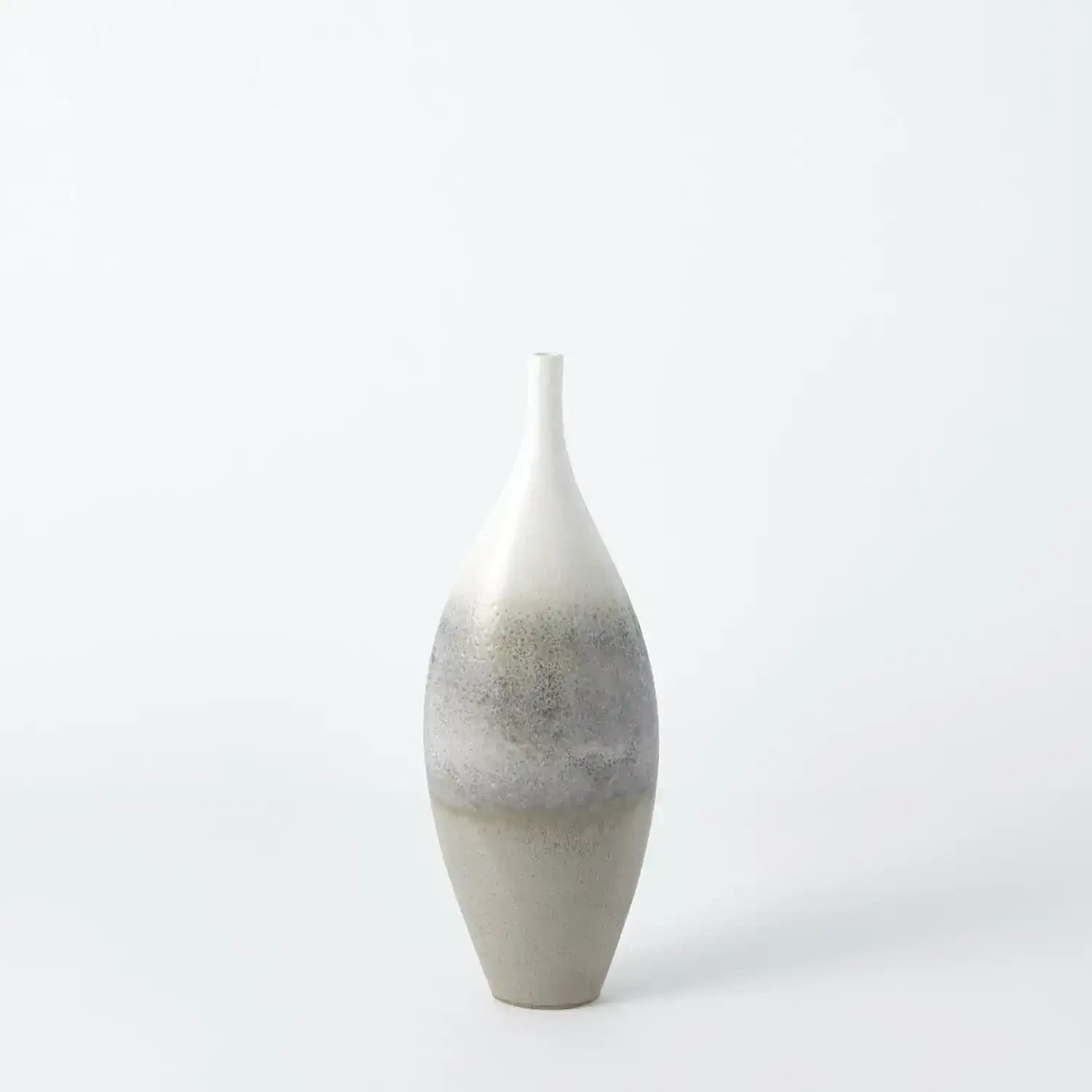 GLOBAL VIEWS CREAM RISES VASE - Decorative Accents