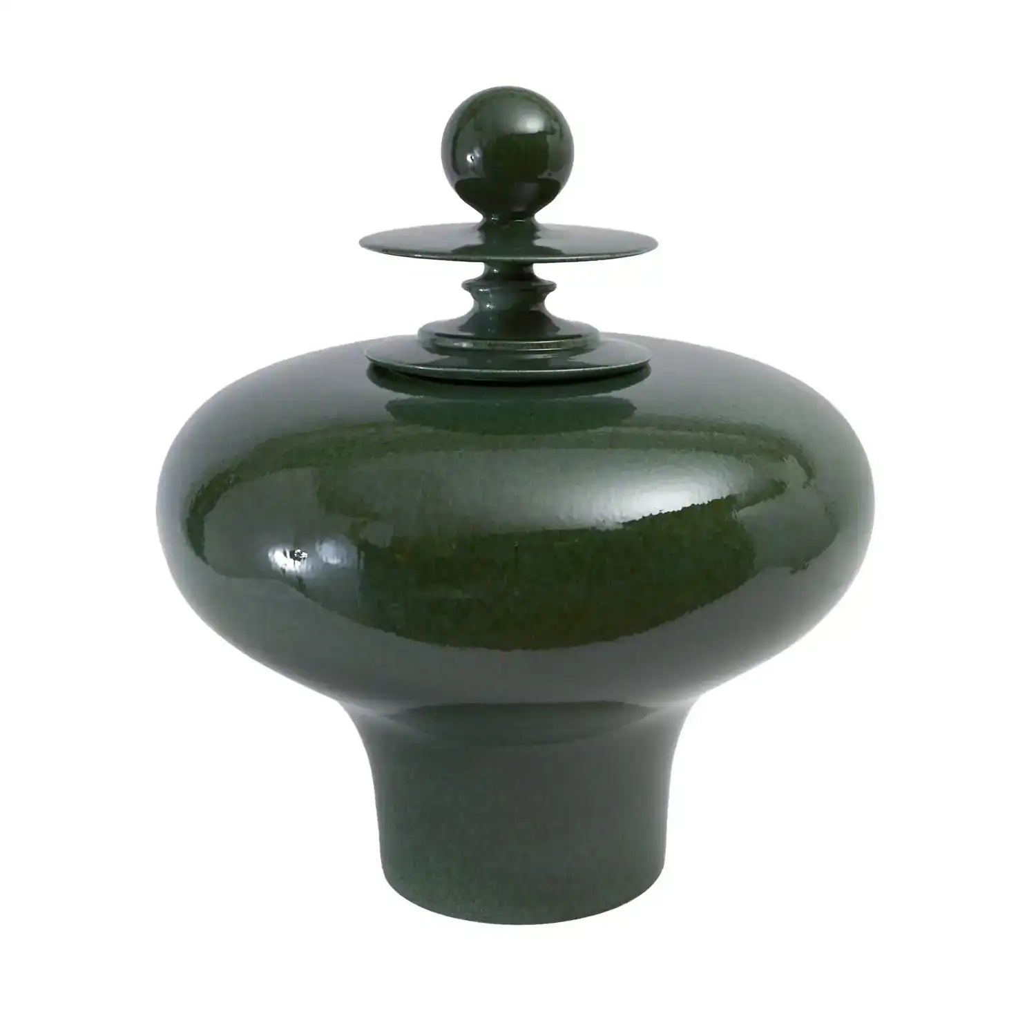 GLOBAL VIEWS HAPPY TEMPLE JAR - Decorative Accents