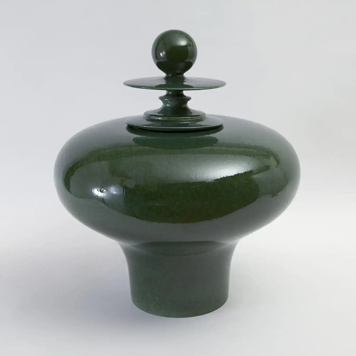 GLOBAL VIEWS HAPPY TEMPLE JAR - Decorative Accents