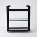 GLOBAL VIEWS GRID BLOCK BAR CART - Cabinets & Bar