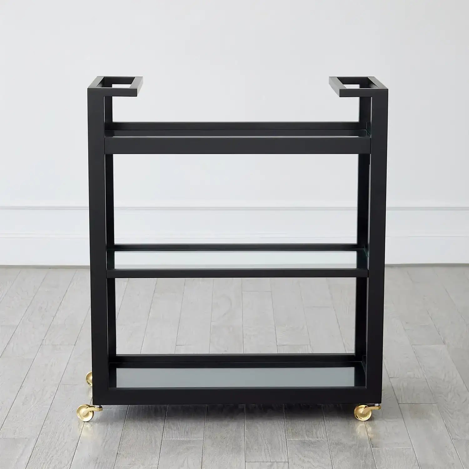 GLOBAL VIEWS GRID BLOCK BAR CART - Cabinets & Bar
