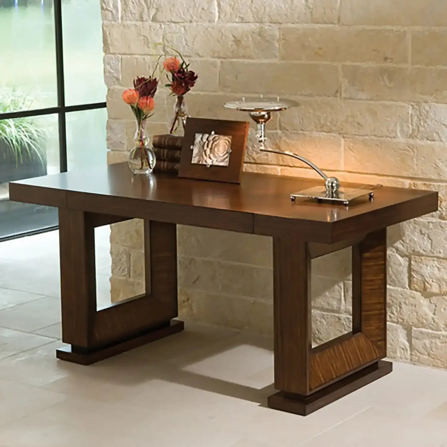 GLOBAL VIEWS OPEN BLOCK WRITING DESK - Desks