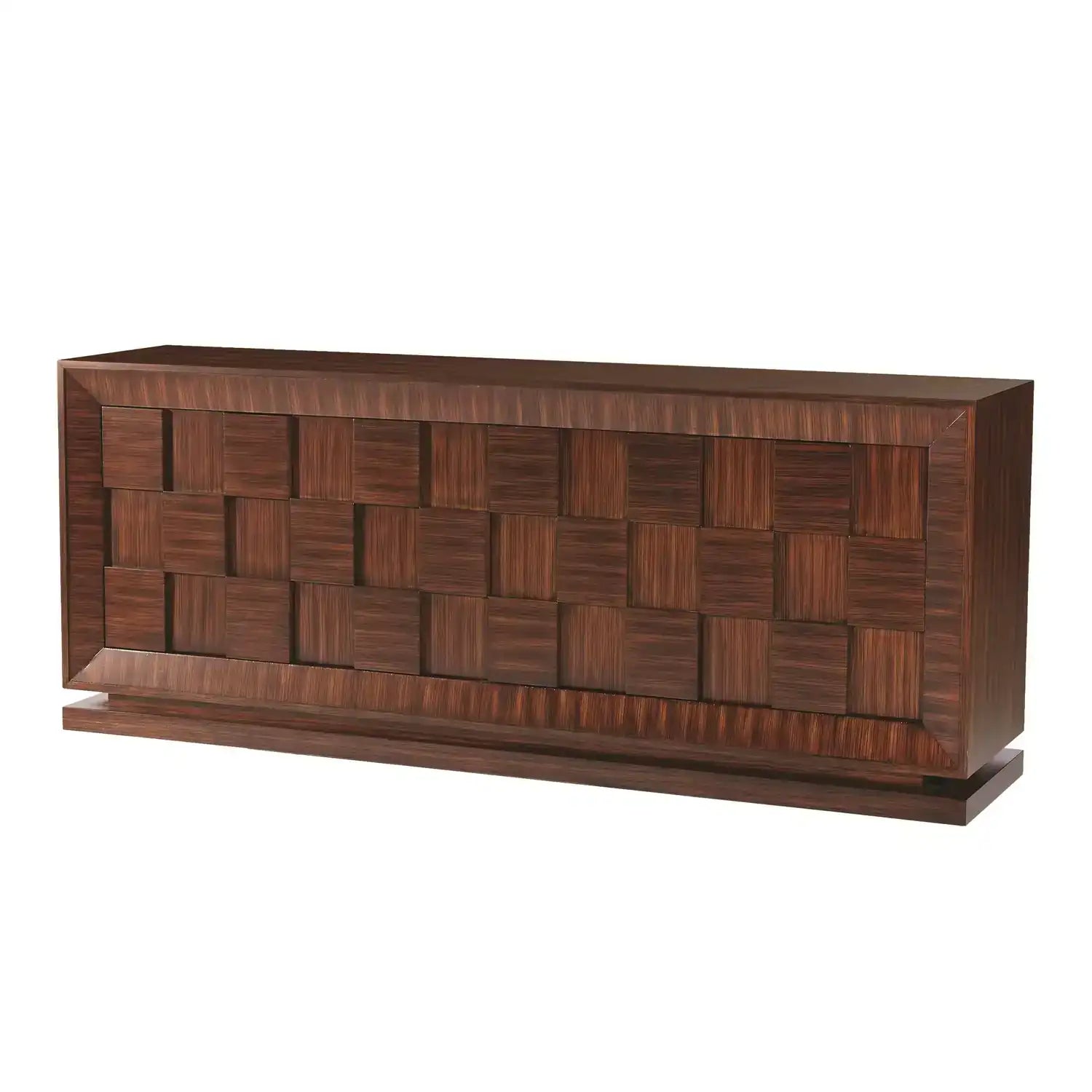GLOBAL VIEWS QUAD BLOCK CHEST - Cabinets & Bar
