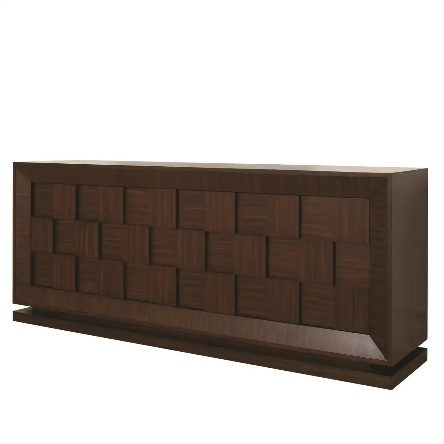 GLOBAL VIEWS QUAD BLOCK CHEST - Cabinets & Bar