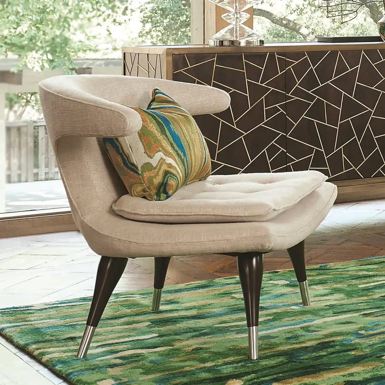 GLOBAL VIEWS ANVIL LOUNGE CHAIR - Lounge