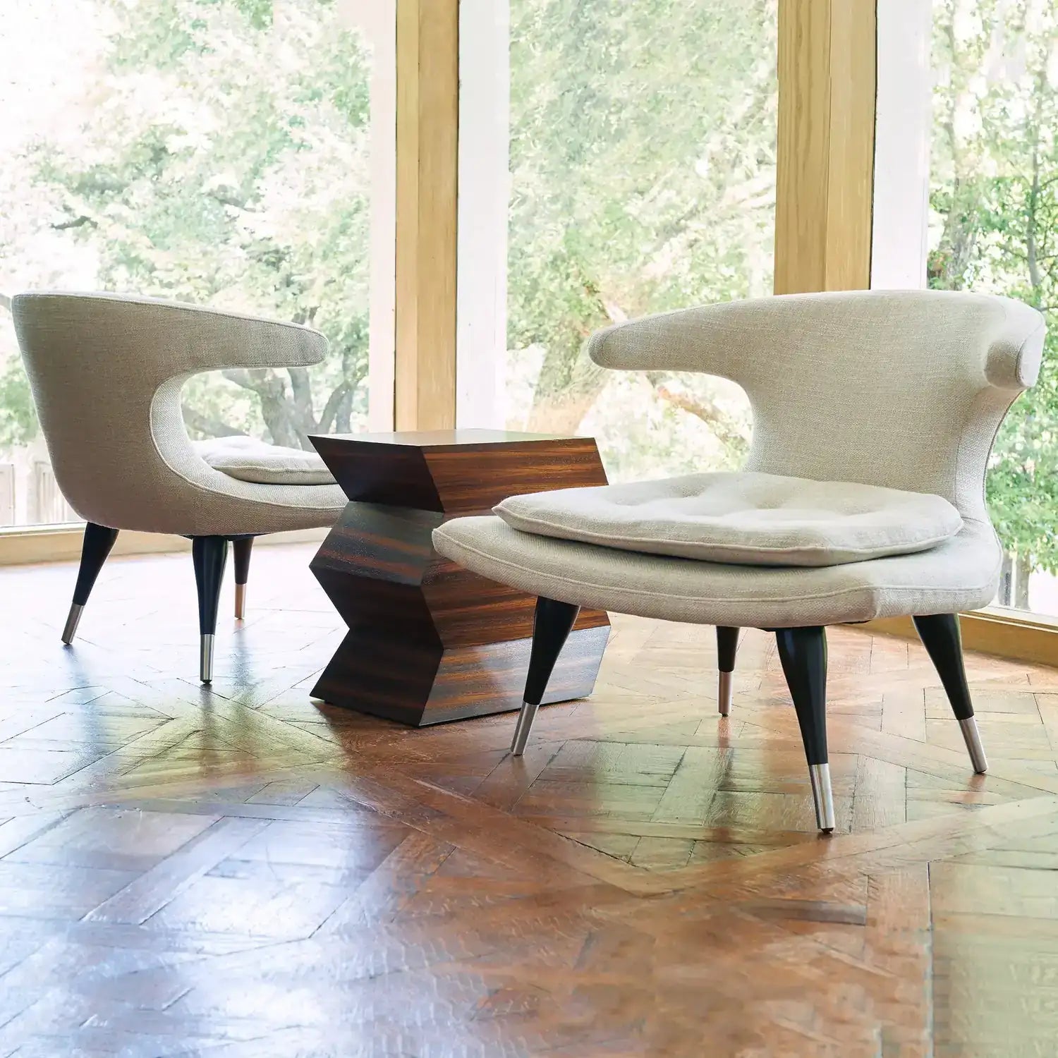 GLOBAL VIEWS ANVIL LOUNGE CHAIR - Lounge