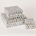 GLOBAL VIEWS MOTHER OF PEARL BOX - Decorative Accents