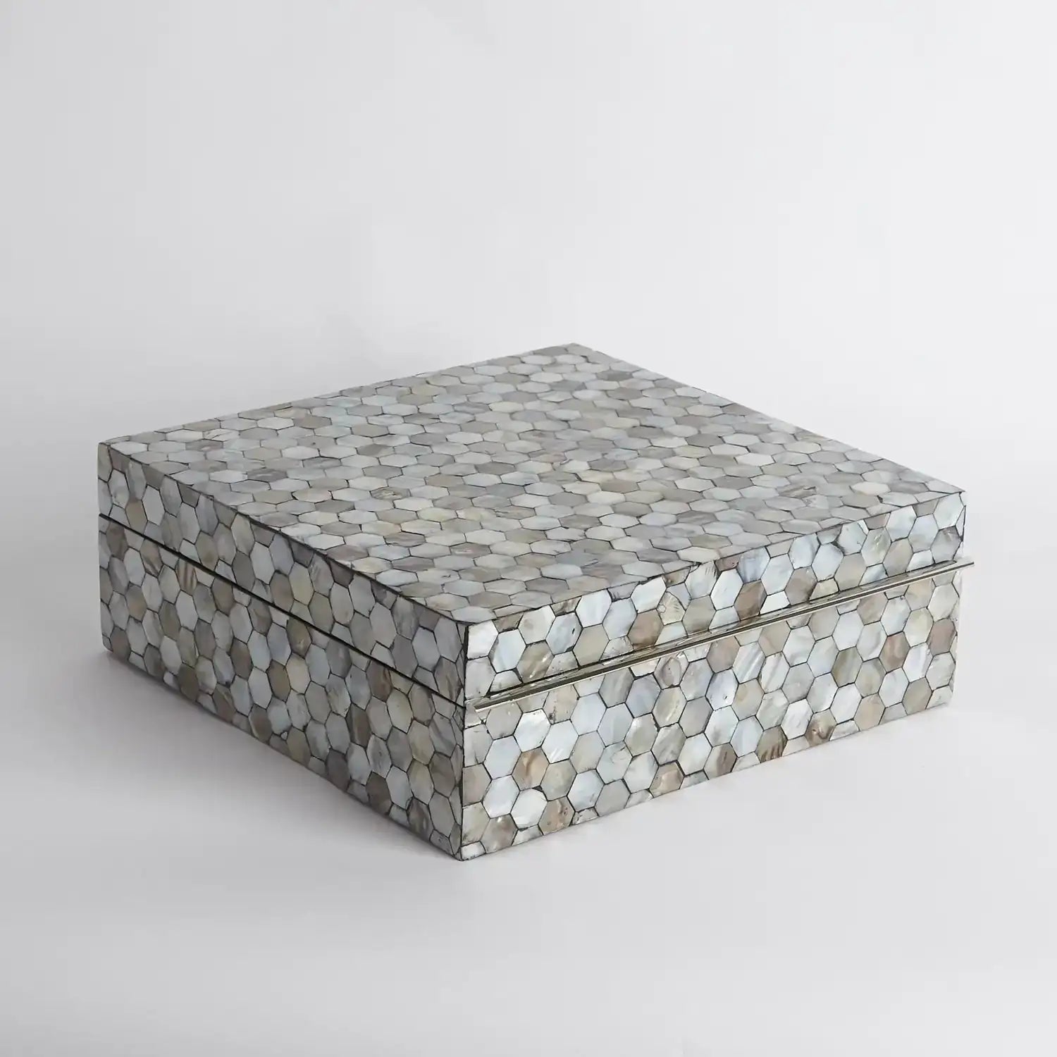 GLOBAL VIEWS MOTHER OF PEARL BOX - Decorative Accents