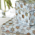 GLOBAL VIEWS MOTHER OF PEARL BOX - Decorative Accents